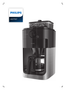 Εγχειρίδιο Philips HD7767 Μηχανή καφέ