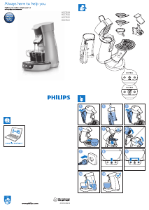 Manual Philips HD7828 Senseo Máquina de café