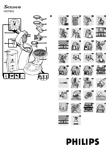 Manual Philips HD7842 Senseo Coffee Machine