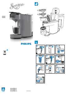 Kasutusjuhend Philips HD7880 Senseo Kohvimasin