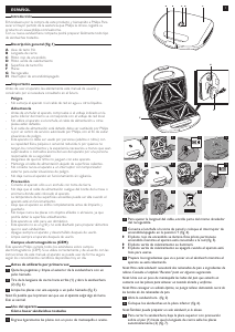 Manual de uso Philips HD2384 Grill de contacto