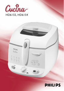 Használati útmutató Philips HD6154 Olajsütő