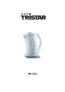 Bedienungsanleitung Tristar WK-1311 Wasserkocher