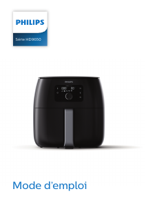 Mode d’emploi Philips HD9654 Friteuse