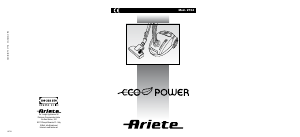 Manual de uso Ariete 2734 Greenforce Compact Aspirador