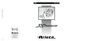 Manual de uso Ariete 2741 XForce Aspirador