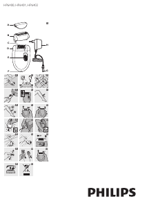 Manual Philips HP6402 Satinelle Depiladora