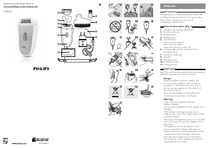 Manual Philips HP6520 SatinSoft Depiladora