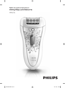 Handleiding Philips HP6576 SatinPerfect Epilator