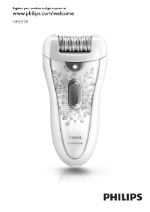 Priručnik Philips HP6578 Epilator