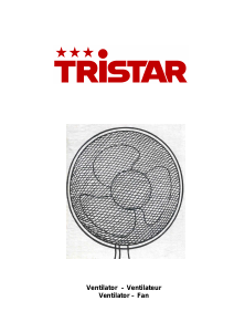 Bedienungsanleitung Tristar VE-5933 Ventilator