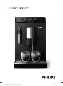 Handleiding Philips HD8823 Espresso-apparaat