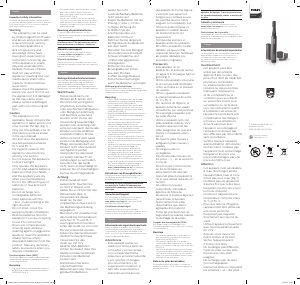 Handleiding Philips HP6391 Wenkbrauwtrimmer