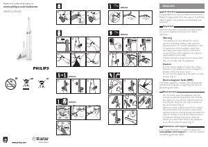 Priručnik Philips HP6392 Trimer za obrve