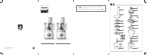 מדריך Philips HR7530 מעבד מזון