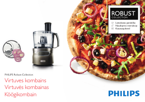 Kasutusjuhend Philips HR7781 Robust Köögikombain