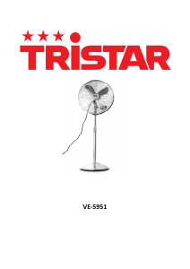 Manual de uso Tristar VE-5951 Ventilador