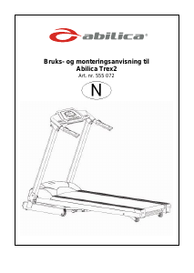 Bruksanvisning Abilica Trex 2 Tredemølle