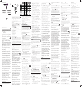 Bedienungsanleitung Philips HP8232 Haartrockner