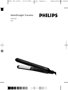 Manual Philips HP4642 Aparat de îndreptat părul