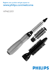 Hướng dẫn sử dụng Philips HP4653 Máy tạo kiểu tóc