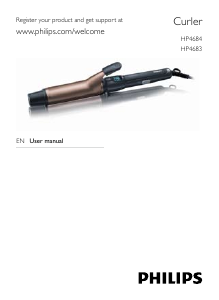 Manual Philips HP4683 Hair Styler