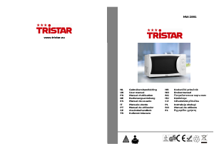 Manual de uso Tristar MW-2891 Microondas