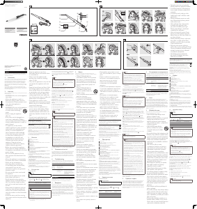 Manuál Philips HP8618 Vlasová kulma