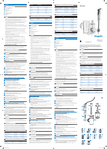 Kullanım kılavuzu Philips HR1366 El blenderi