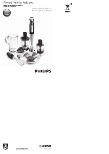 Priručnik Philips HR1370 Ručni blender