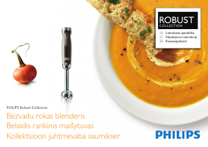 Rokasgrāmata Philips HR1379 Rokas blenderis