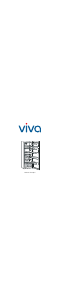 Mode d’emploi Viva VVC38S00FF Réfrigérateur combiné