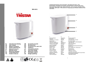 Priručnik Tristar WK-3213 Čajnik