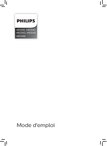 Mode d’emploi Philips HR2543 Mixeur plongeant