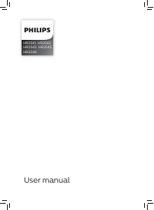 Manual Philips HR2546 Hand Blender