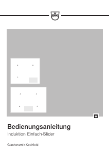 Bedienungsanleitung V-ZUG GK37TIMS Kochfeld