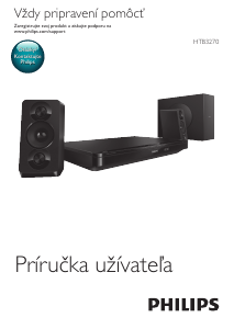 Návod Philips HTB3270 Domáce kino