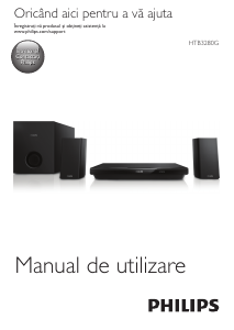 Manual Philips HTB3280G Sistemul home cinema