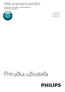 Návod Philips HTB5250DG Domáce kino