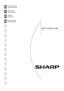 Sharp QW-T13U491I-NR Opvaskemaskine