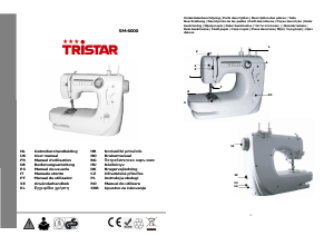Manual Tristar SM-6000 Sewing Machine