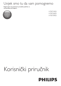 Priručnik Philips HTB7530D Kućno kino