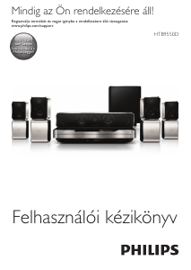 Használati útmutató Philips HTB9550D Házimozi-rendszer