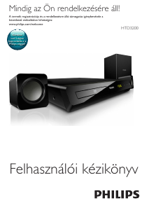 Használati útmutató Philips HTD3200 Házimozi-rendszer