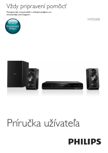 Návod Philips HTD3250 Domáce kino