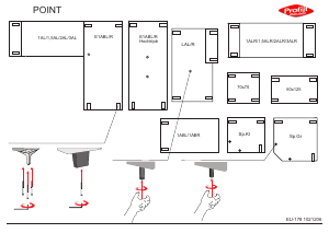 Hướng dẫn sử dụng Profijt Meubel Point Ghế sofa