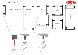 Bedienungsanleitung Profijt Meubel Valdano Sofa