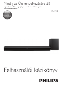 Használati útmutató Philips HTL1193B Házimozi-rendszer