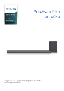 Návod Philips HTL1510B Domáce kino