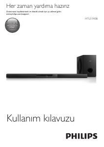 Kullanım kılavuzu Philips HTL5140B Ev sinema sistemi